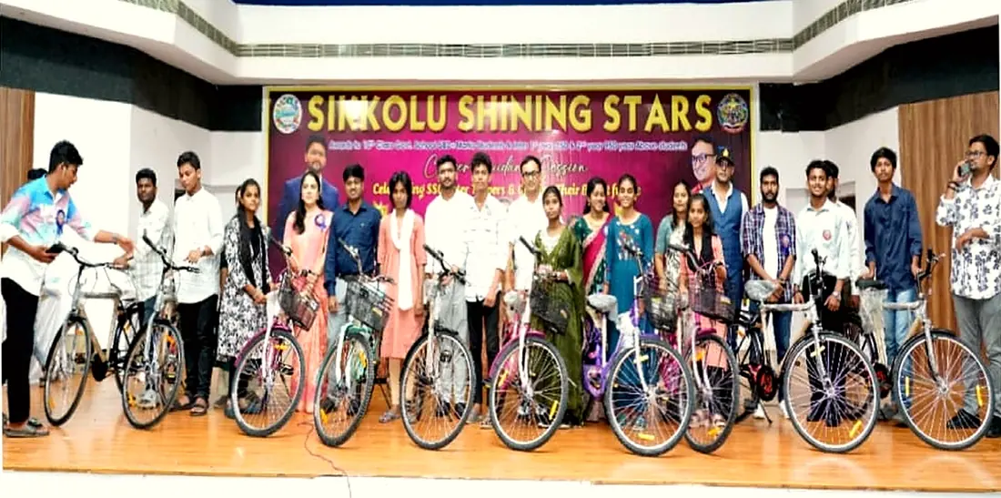 Bicycles through Sikkolu Shining Stars